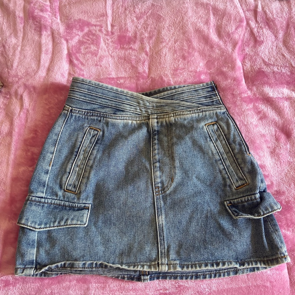 PacSun Blue Denim Skirt